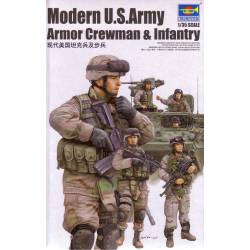 Modern U.S.Army Armor Crewman & Infantry 