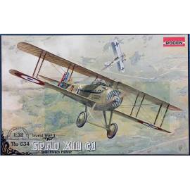 SPAD XIII c1 WWI French Fighter