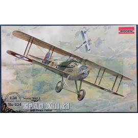SPAD XIII c1 WWI French Fighter