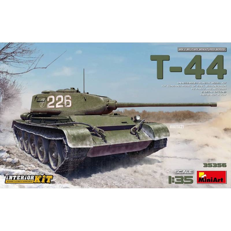 Modellino Char T-44 Interior Kit MiniArt 35356 1/35ème Promo