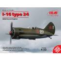 I-16 type 24 WWII Soviet Fighter