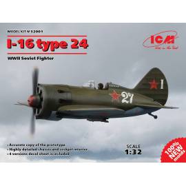 I-16 type 24 WWII Soviet Fighter