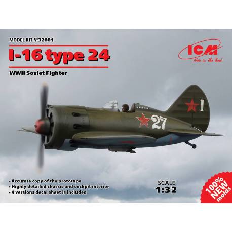 I-16 type 24 WWII Soviet Fighter