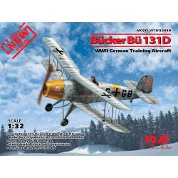 Bücker Bü 131D WWII German Training Aircraft
