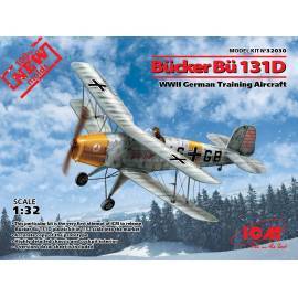 Bücker Bü 131D WWII German Training Aircraft