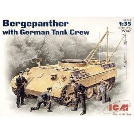 Bergepanther with German Tank crew  