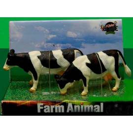 2 vaches debouts