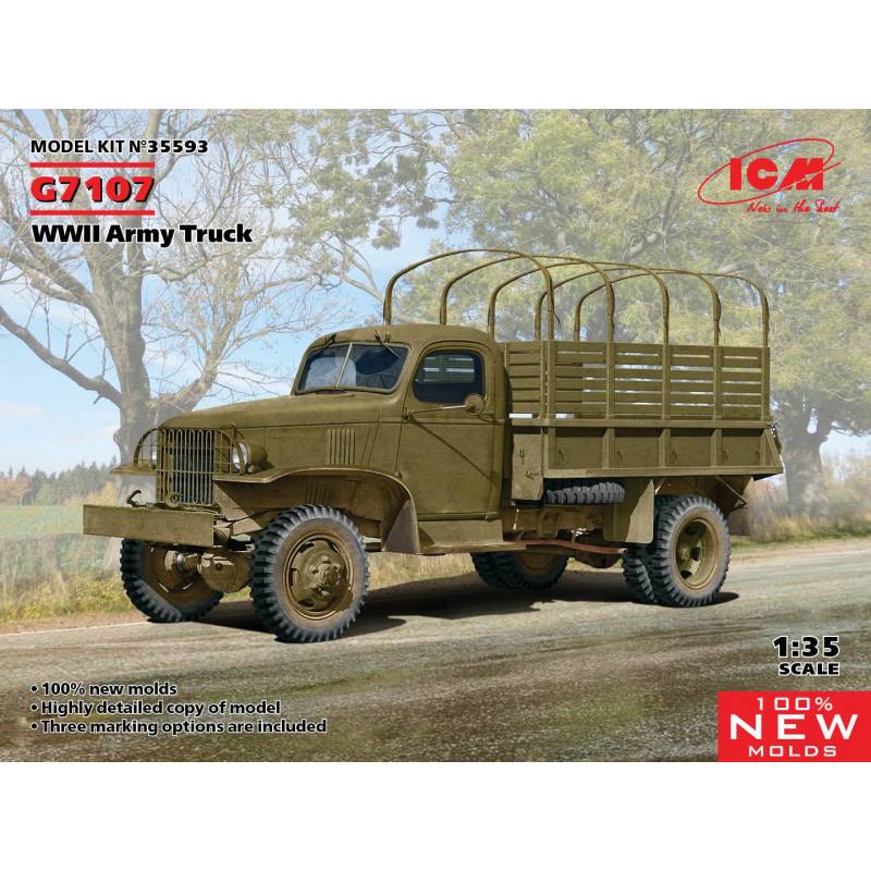 Modello Camion G7107 Wwii Army Truck |icm|35593| 1:35 Modello Carro Promo
