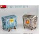 Maquette diorama STEEL TRASH BINS|1:35|MiniArt|35636