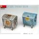 Maquette diorama STEEL TRASH BINS|1:35|MiniArt|35636