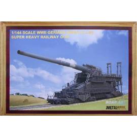 WWII German Dora 80 cm Super Heavy Railway Gun