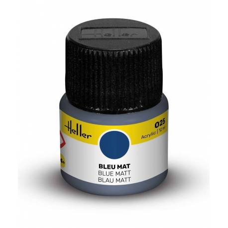 bleu mat