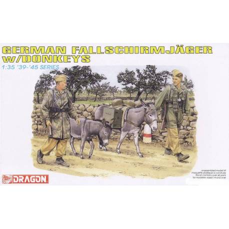 German Fallschirmjäger w/Donkeys