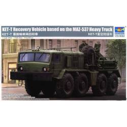 KET-T Recovery Vehicle based on the MAZ-537 Heavy Truck