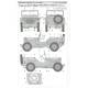 1/4 ton 4x4 Utility Truck (Cal. 50 M2 Machine Gun) w/Blond Girl's Figure