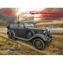 Type G4 Partisanenwagen with armament  WWII German car