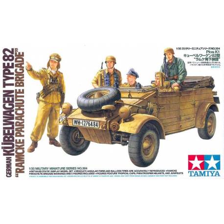 German Kubelwagen Type 82 - Ramcke Parachute Brigade 