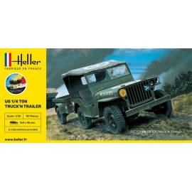 STARTER KIT US 1/4 Ton Truck 'n Trailer