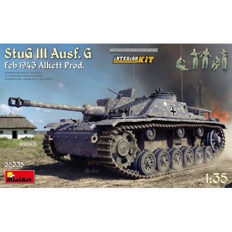 StuG III Ausf. G Feb 1943 Alkett Prod. INTERIOR KIT