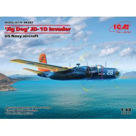 Back JD-1D Invader U.S. Navy utility aircraft