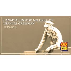 Canadian Motor MG Brigade Leaning Crewman