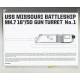 USS MISSOURI BATTLESHIP  MK.7 16''/50 GUN TURRET No.1