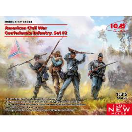 American Civil War Confederate Infantry, Set 2