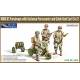 WWII US Paratroops with Cushman Parascooter and cable reel cart (Set 2)