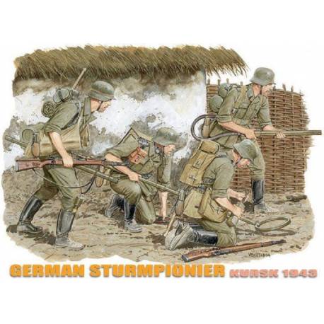 German Sturmpionier (Kursk 1943) '10th Anniversary' 1/35ème