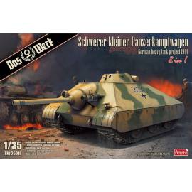 Schwerer kleiner Panzerkampfwagen German Heavy Tank Project 1944 (2 in 1)