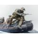 US Navy Seals Team In Action Circa 90s w/ Combat Rubber Raiding Craft