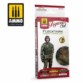 Flecktarn German Camouflage Figures Set