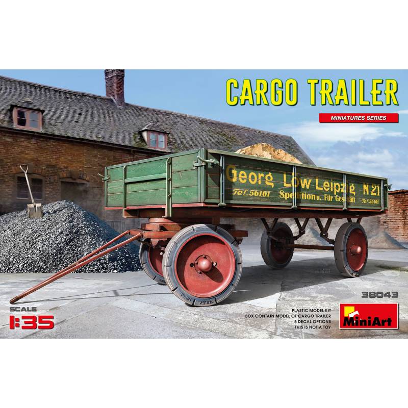 Modellino Cargo Rimorchio MiniArt 38043 1/35ème Modellino Char Promo