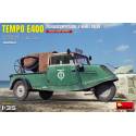 TEMPO E400 STAHLBLECHPRITSCHE 3-WHEEL TRUCK