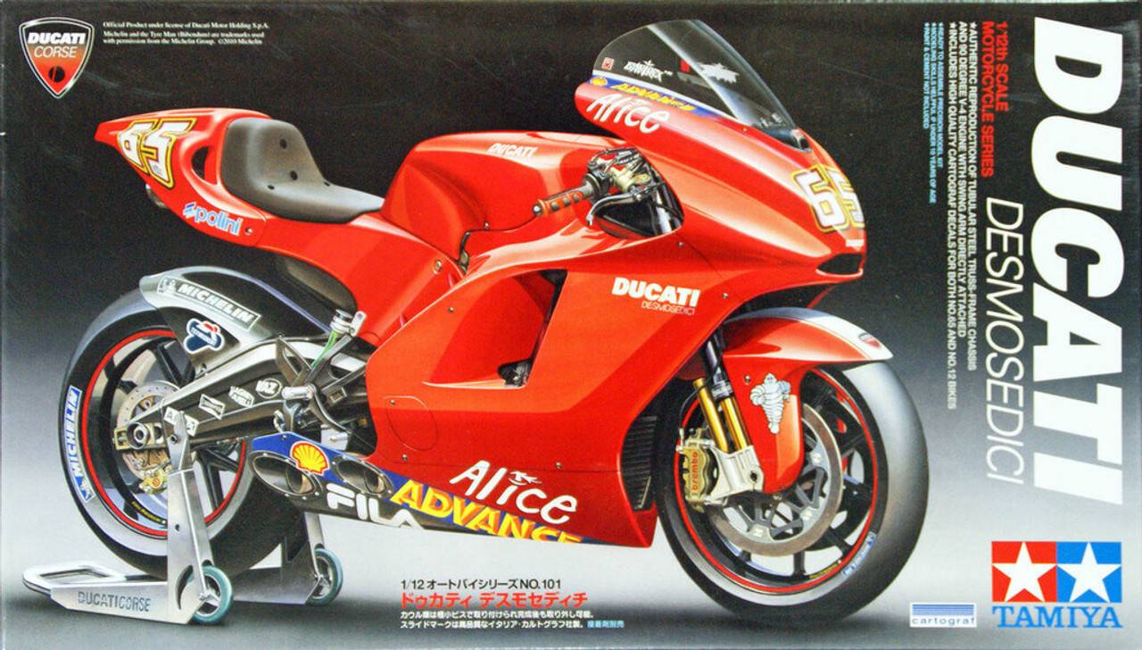 Ducati Desmosedici GP4 MotoGP 2004 |TAMIYA|14101| 1:12