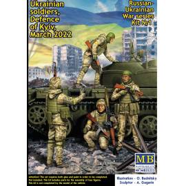 Russian-Ukrainian War series Kit No. 1 Ukrainian soldier, Defence of Kyiv, March 2022
