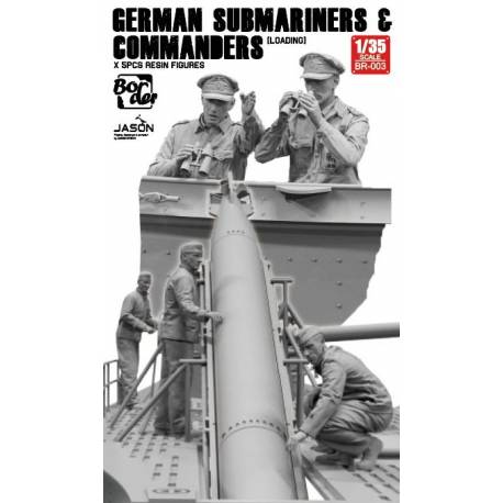 German Submarines & Commanders Loading (5 Pcs.)