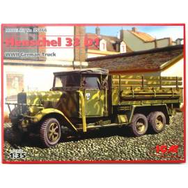 Henschel 33D1 WWII German Army Truck  