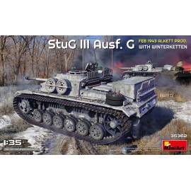 StuG III Ausf. G FÉVRIER 1943 ALKETT PROD. AVEC KETTEN D'HIVER