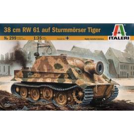 38 cm RW 61 auf Sturmmörser Tiger 