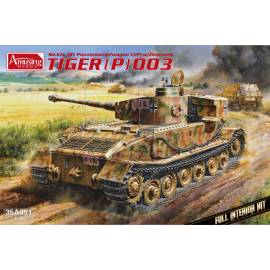 Sd.kfz.181 Panzerkampfwagen VI(P) w/Zimmerit Tiger P (003) (full interior kit)