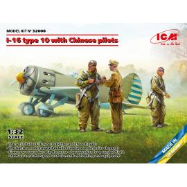 I-16 type 10 with Chinese pilots
