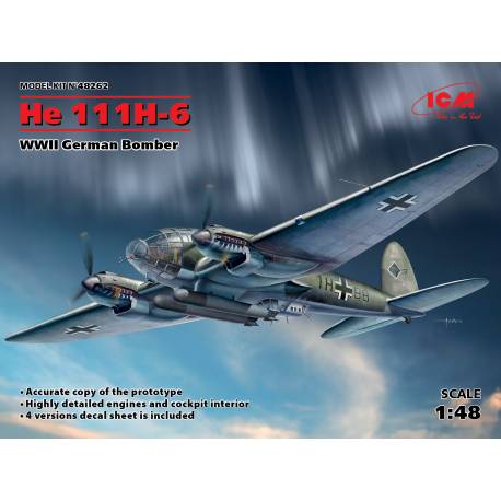 He 111H-6  WWII German Bomber
