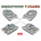 T-55AMD Drozd Active Protection System with Workable Track Links