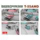T-55AMD Drozd Active Protection System with Workable Track Links