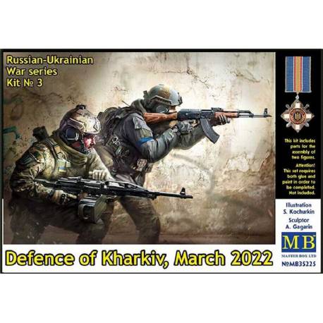 Ukrainian-Russian War series. Kit No 3. Defence of Kharkiv, March 2022