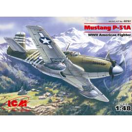 Mustang P-51A WWII American Fighter