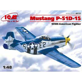 Mustang P-51D-15  WWII American Fighter