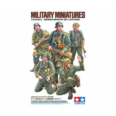 German Infantry Set Late WWII
