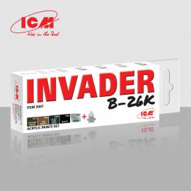 Acrylic paint set for Invader B26K